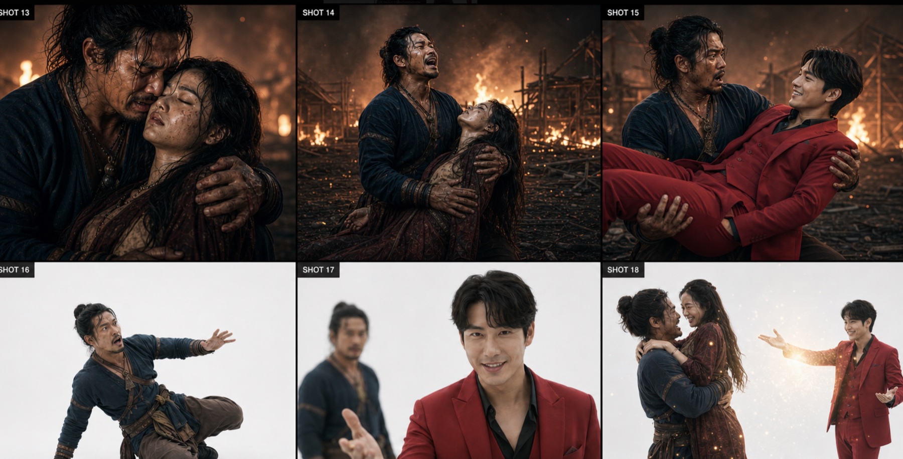 Storyboard ชุดกองไฟ